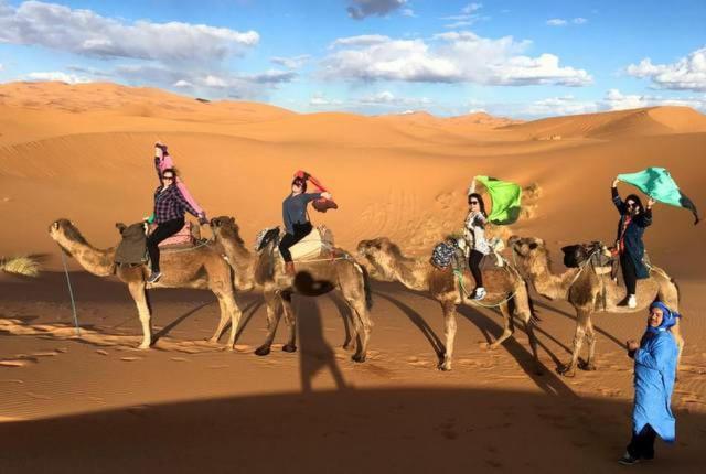 Chegaga Nomad Camp Hotel El Gouera ภายนอก รูปภาพ
